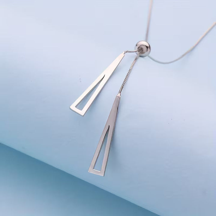 Elegante en gracieuze lariat-halsketting