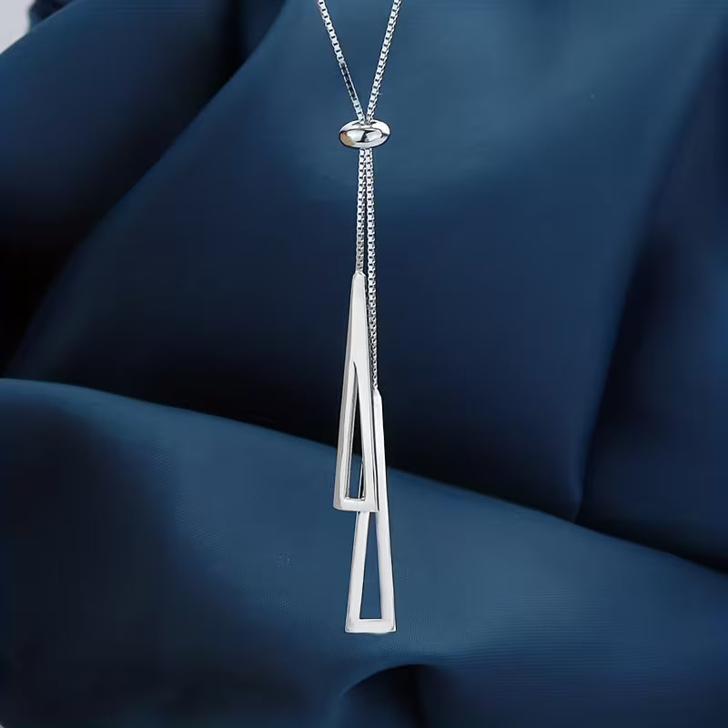 Elegante en gracieuze lariat-halsketting