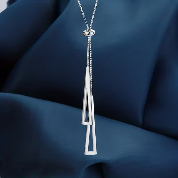 Elegante en gracieuze lariat-halsketting