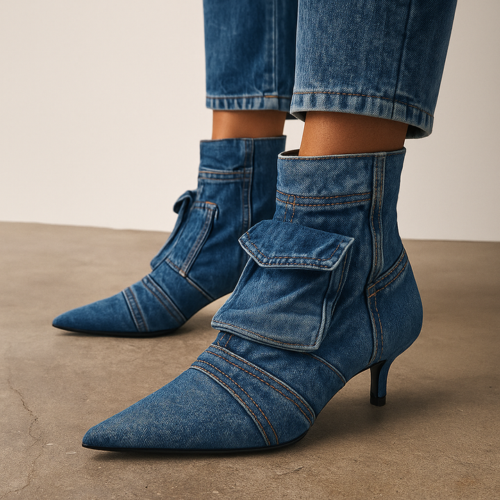 Serena Valenti Heren Denim Laarzen
