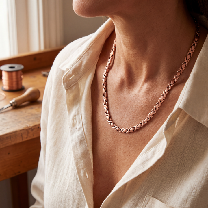 Koperen ketting