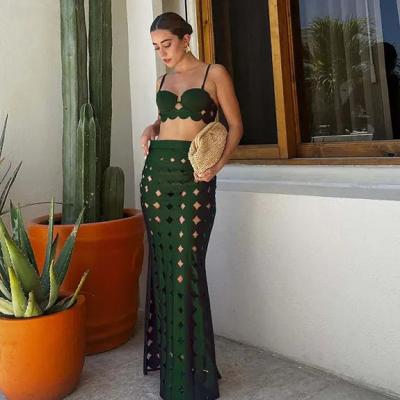 ADRIANA® Badpak en Rok in Eén Stuk