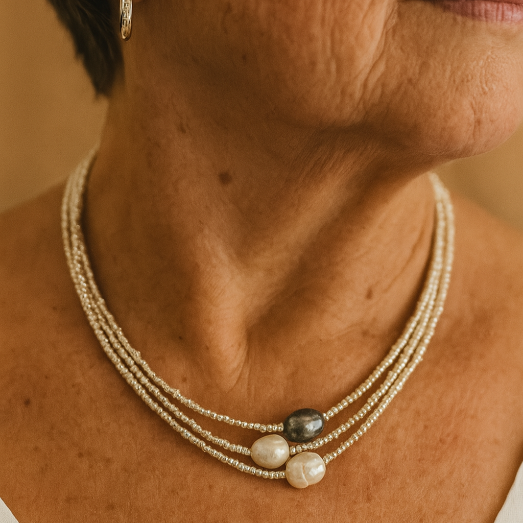 Natuurlijke parelketting