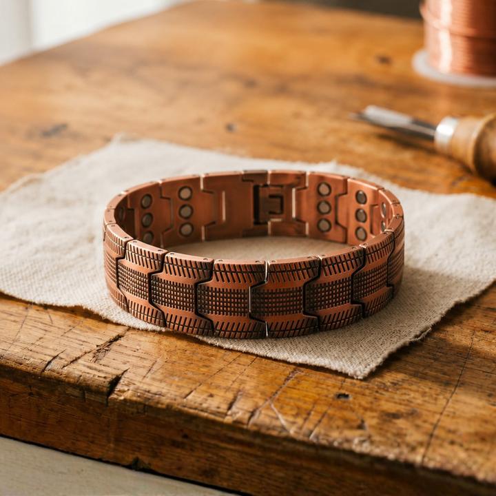 Koperen armband Kracht