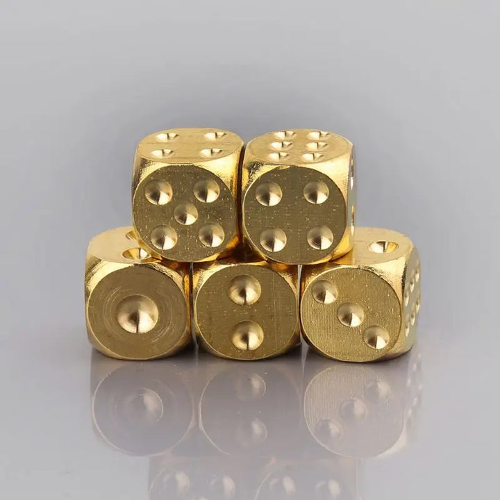 High Roller messingijzers van brons