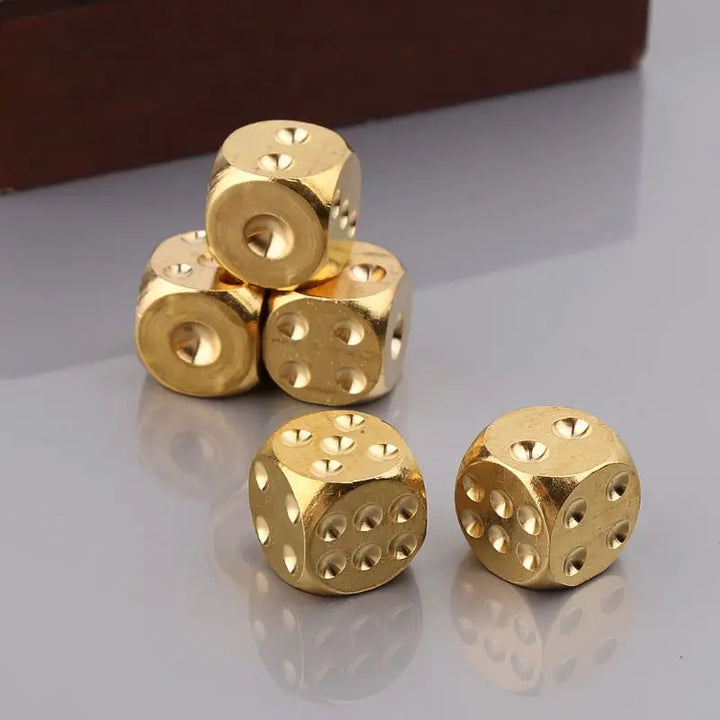 High Roller messingijzers van brons