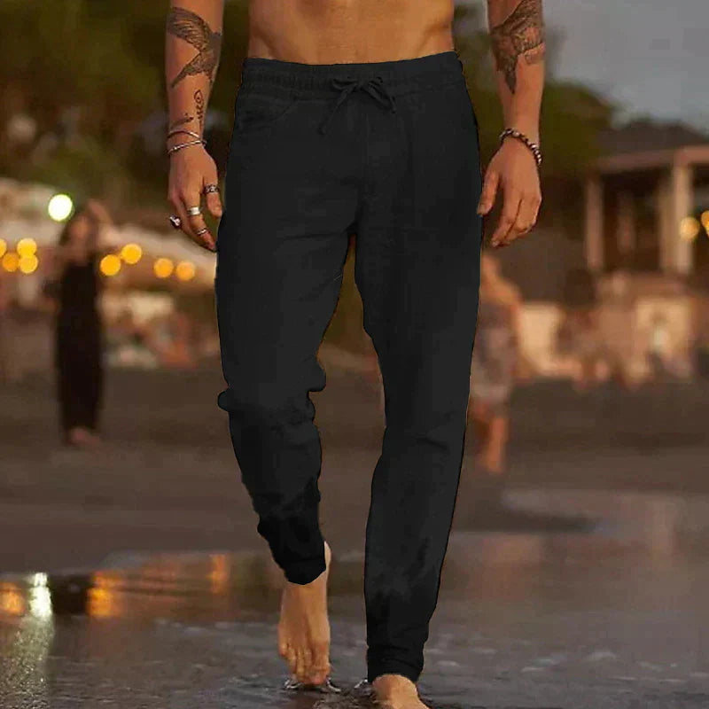 Linnen strandbroeken