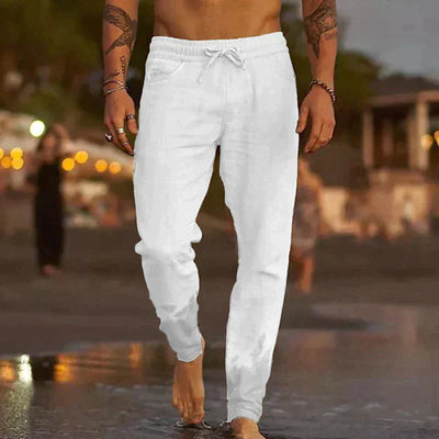 Linnen strandbroeken