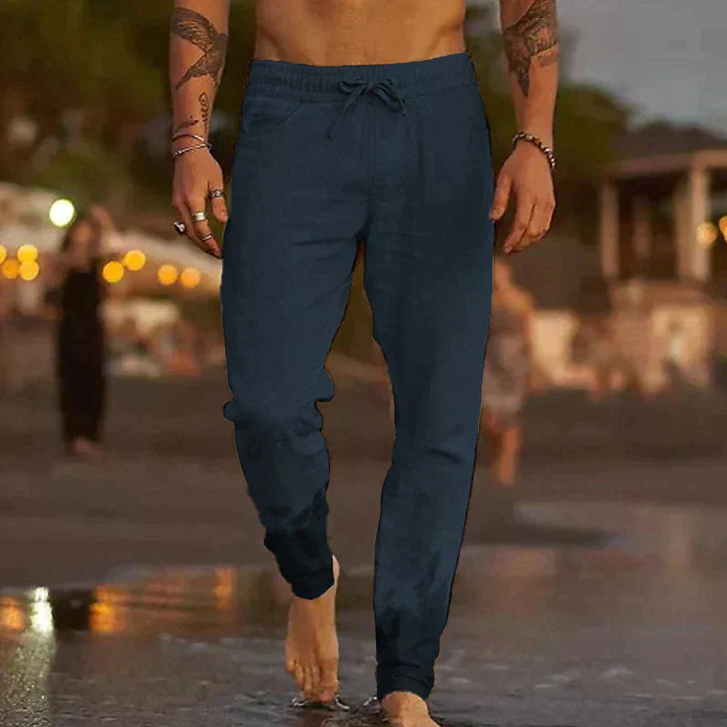 Linnen strandbroeken