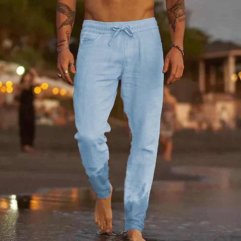 Linnen strandbroeken