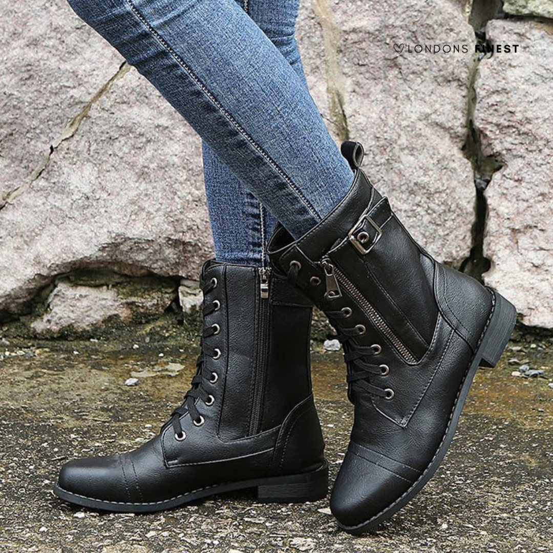 Jenna dames winterlaarzen met fleecevoering