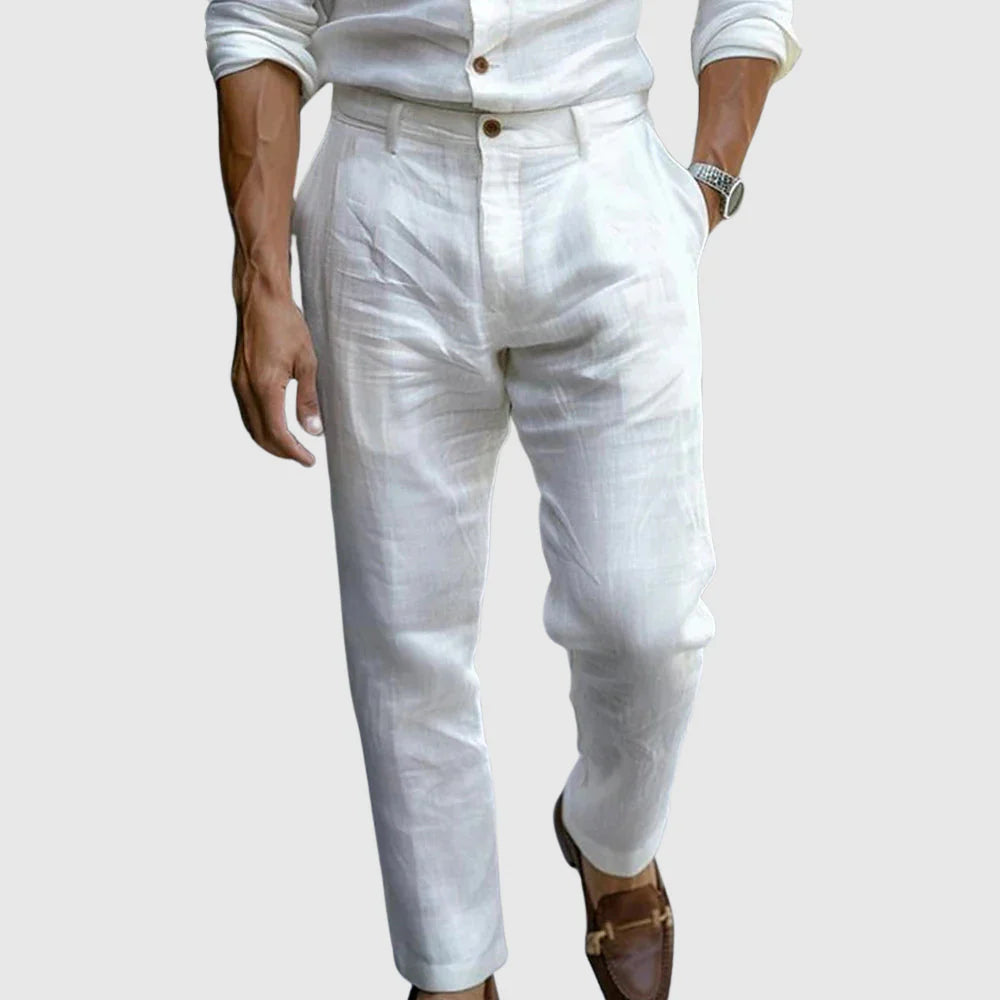 Saint Tropez Chique Linnen Broek