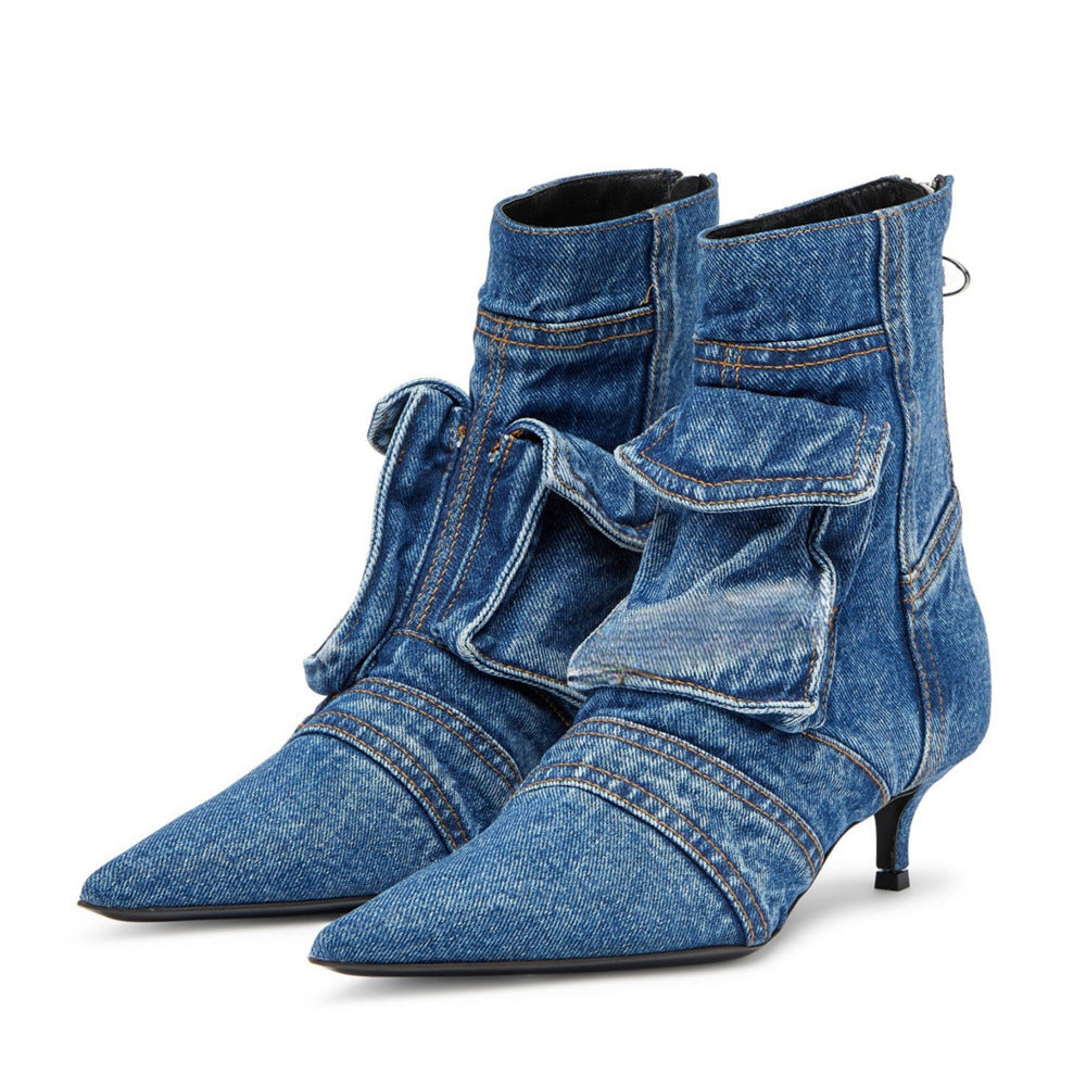 Serena Valenti Heren Denim Laarzen