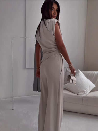 Sena™ Mouwloze 2-delig Casual Set