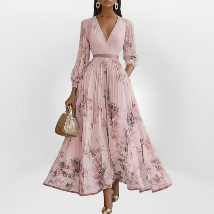 Esmeralda | Flatterende maxi jurk