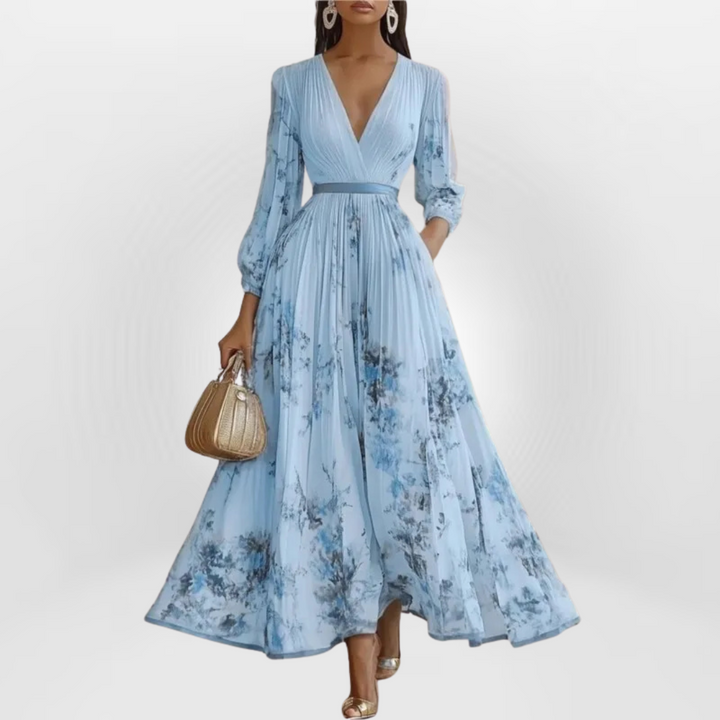 Esmeralda | Flatterende maxi jurk