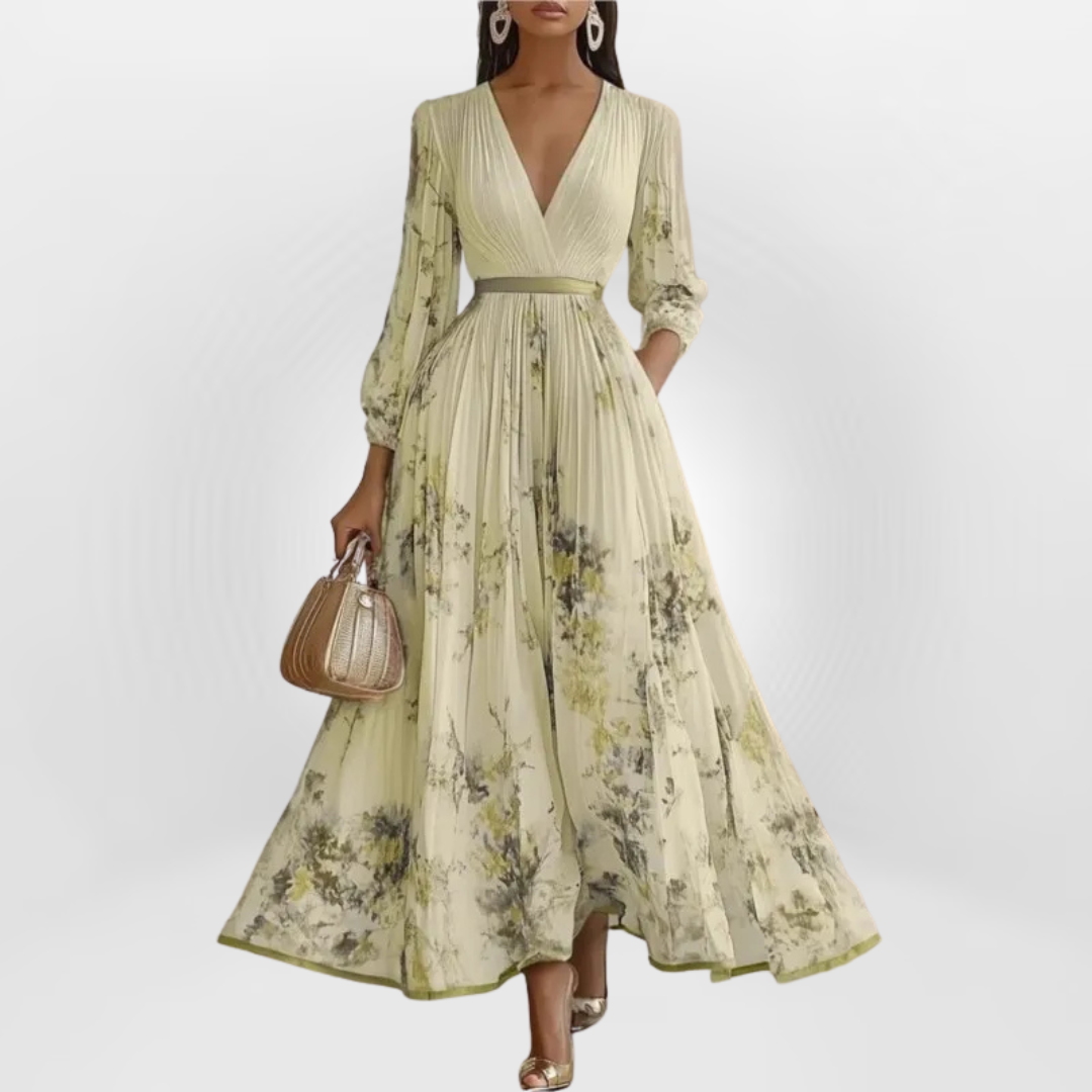 Esmeralda | Flatterende maxi jurk