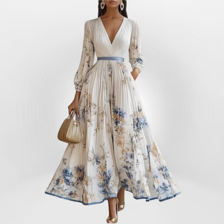 Esmeralda | Flatterende maxi jurk