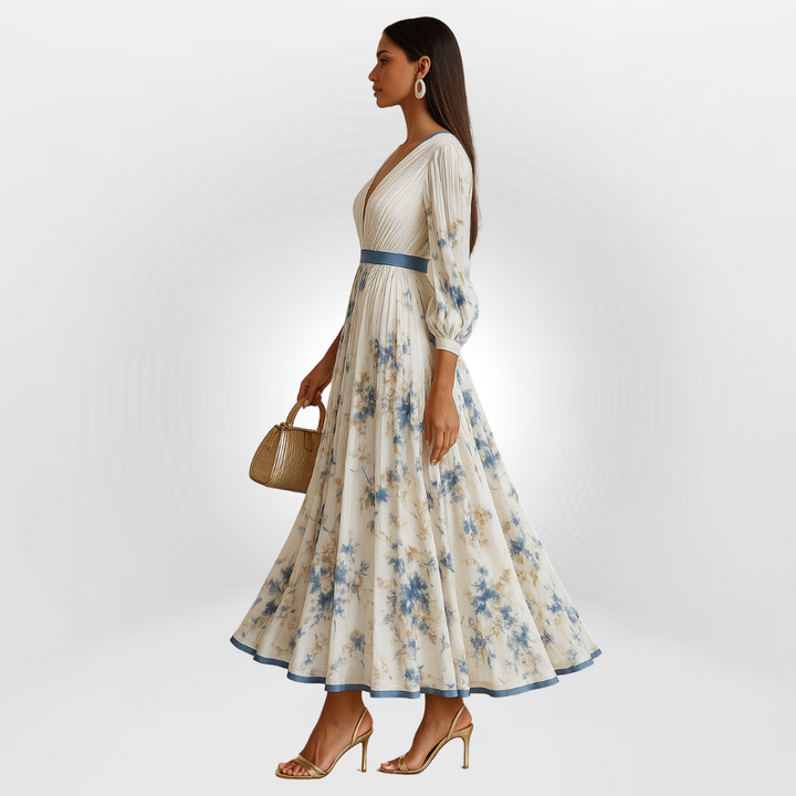 Esmeralda | Flatterende maxi jurk