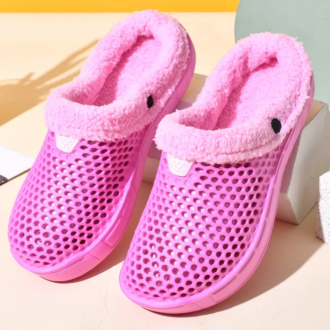 Maribel Clog Pantoffels met Fluweelvoering