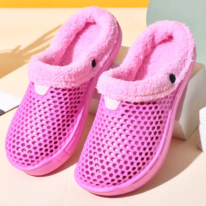 Maribel Clog Pantoffels met Fluweelvoering