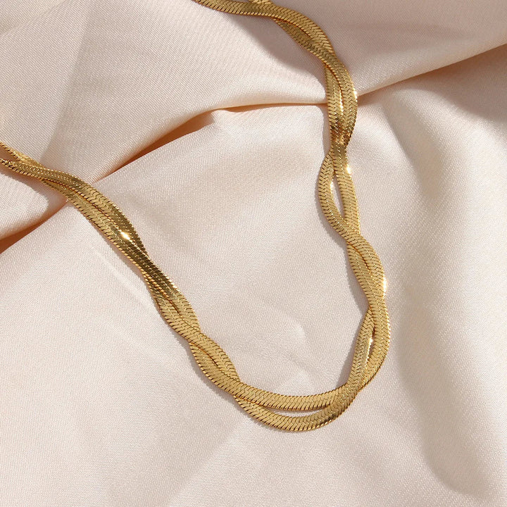 Tijdloze set met halsketting en armband