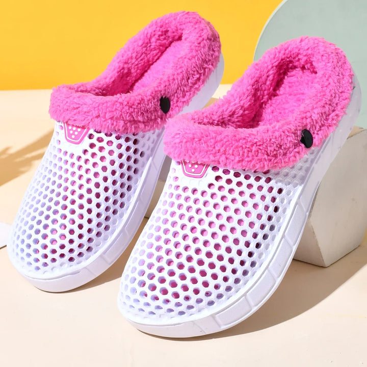 Maribel Clog Pantoffels met Fluweelvoering
