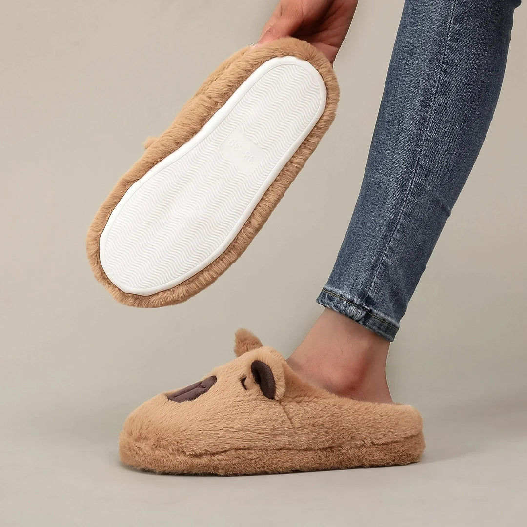 Coco Capibara Pluche Pantoffels