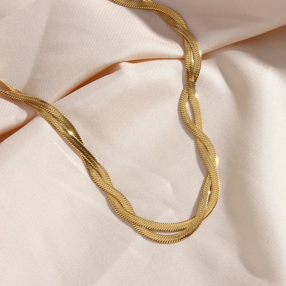 Tijdloze set met halsketting en armband