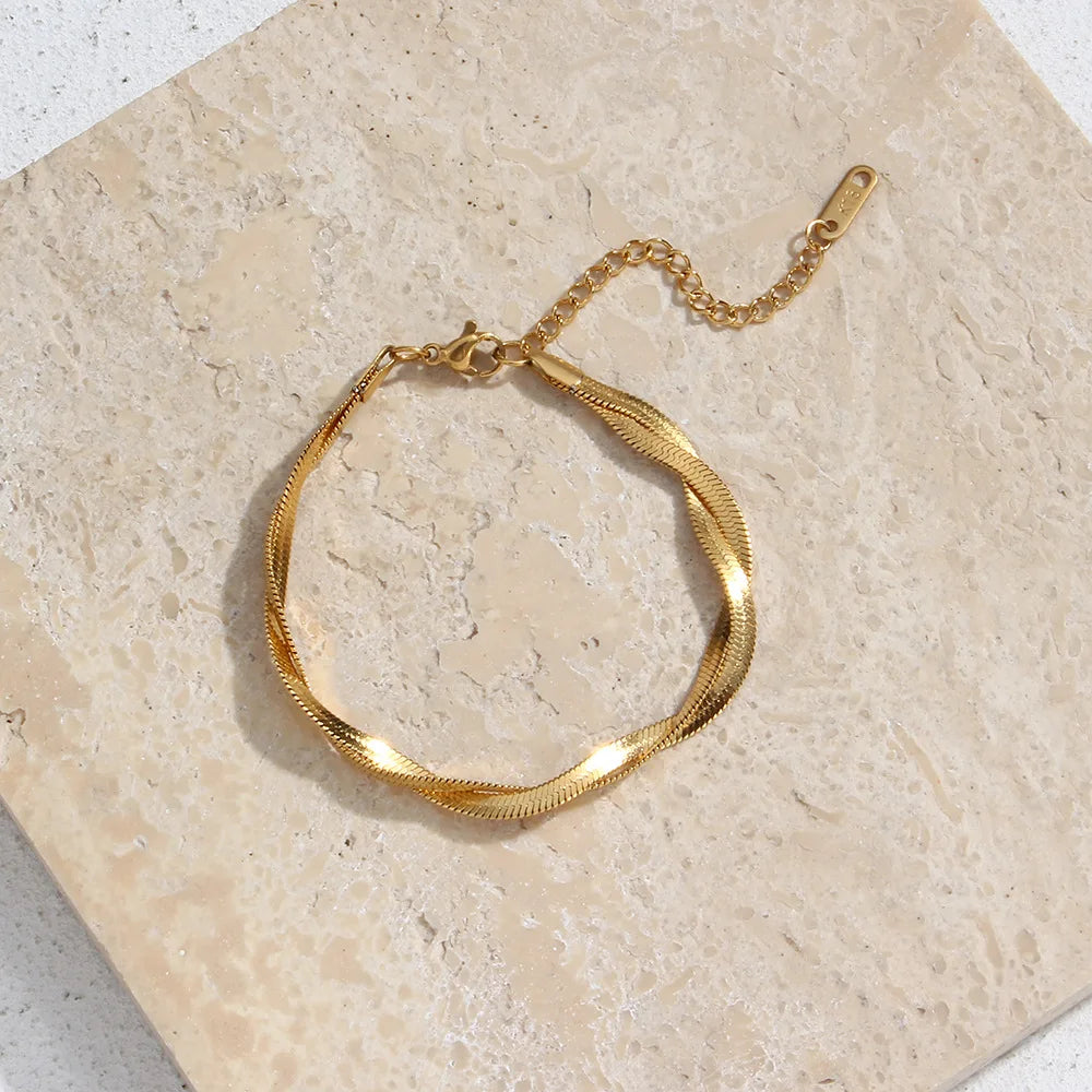 Tijdloze set met halsketting en armband
