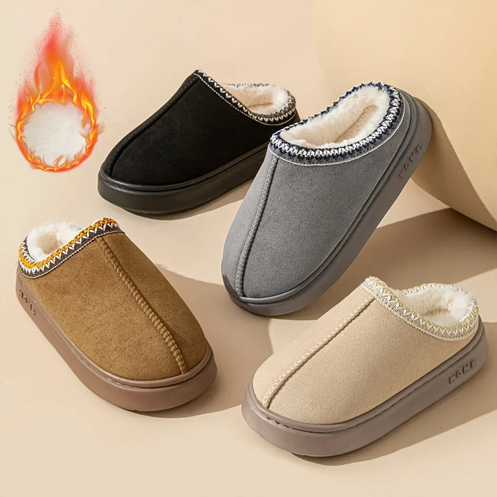 Sienna Binnen- & Buitenpantoffels met Fleecevoering