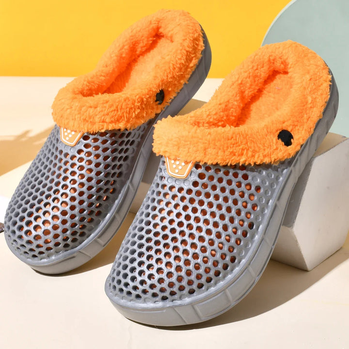 Maribel Clog Pantoffels met Fluweelvoering