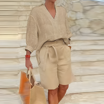 Lola™ Casual Linnen Outfit