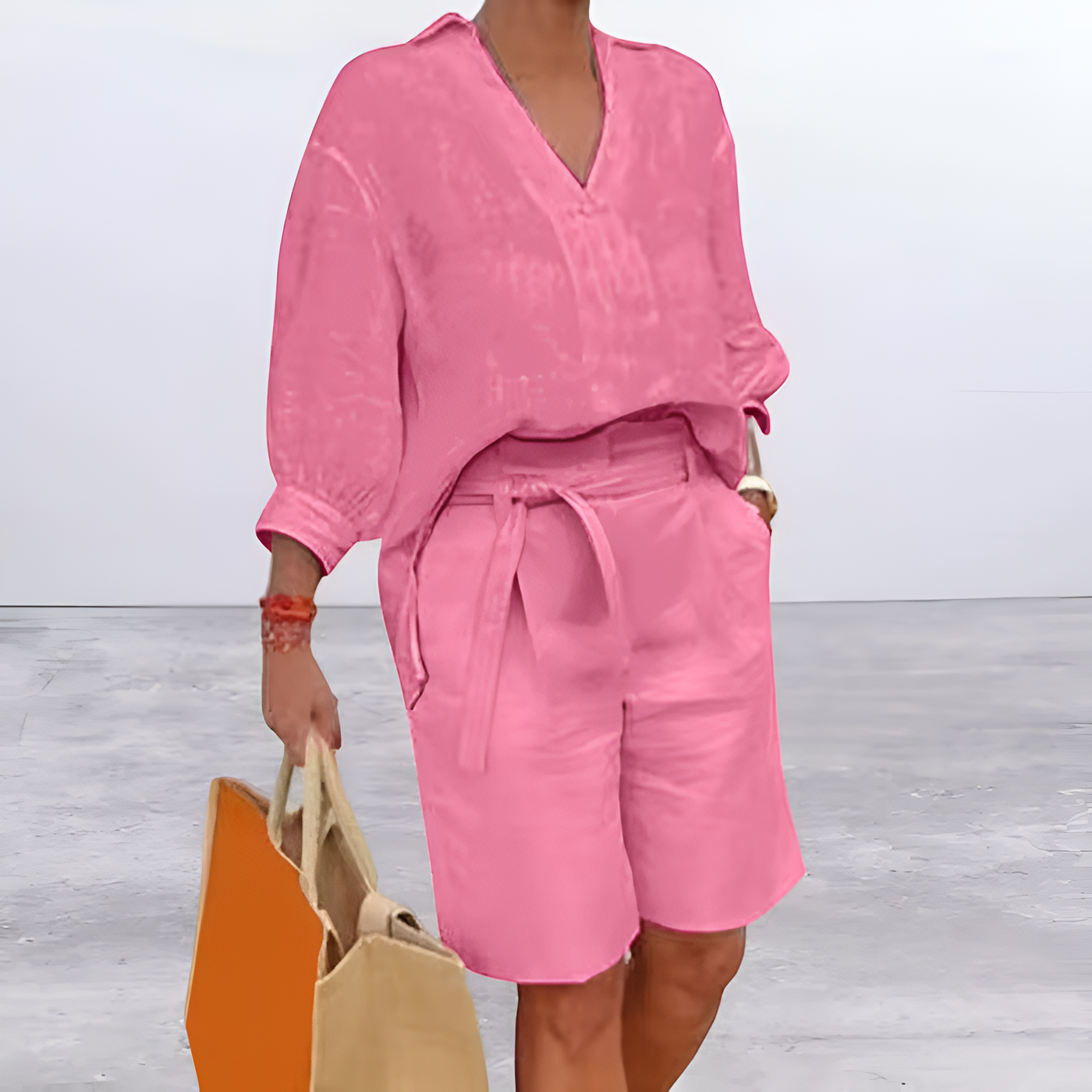 Lola™ Casual Linnen Outfit