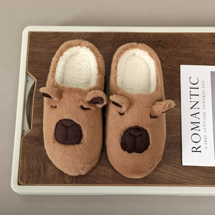 Coco Capibara Pluche Pantoffels