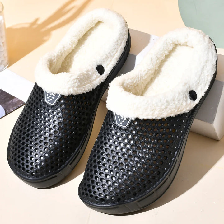 Maribel Clog Pantoffels met Fluweelvoering