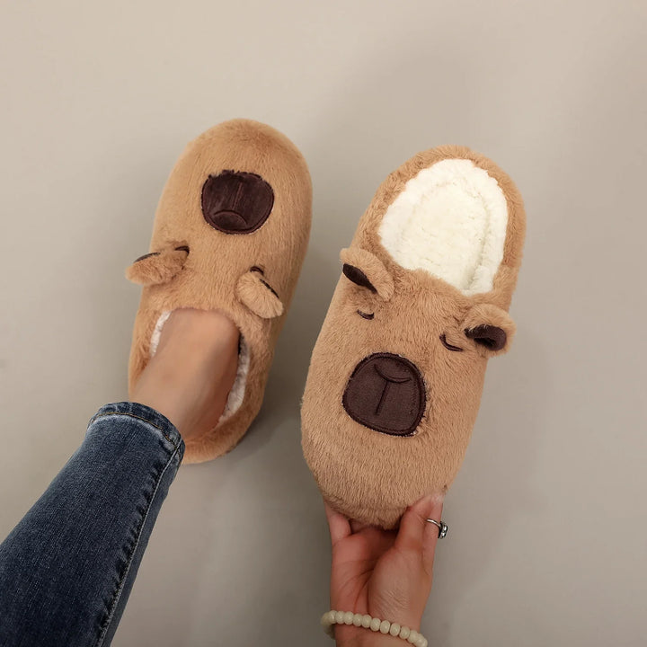 Coco Capibara Pluche Pantoffels
