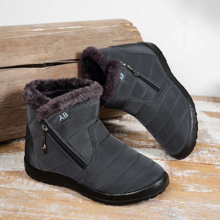 Fenna halfhoge gevoerde winterboots – detail