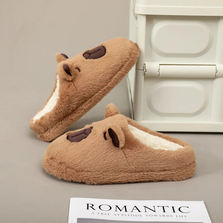 Coco Capibara Pluche Pantoffels
