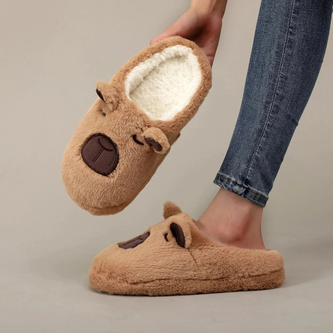 Coco Capibara Pluche Pantoffels