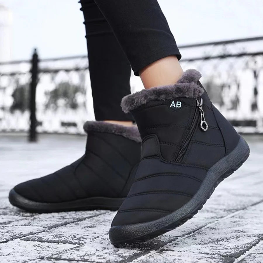 Fenna halfhoge gevoerde winterboots – detail