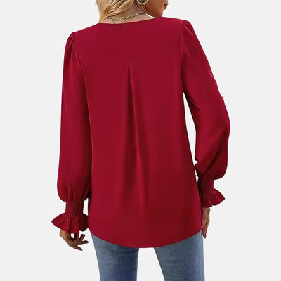 Calla™ Chiffon Flare Blouse