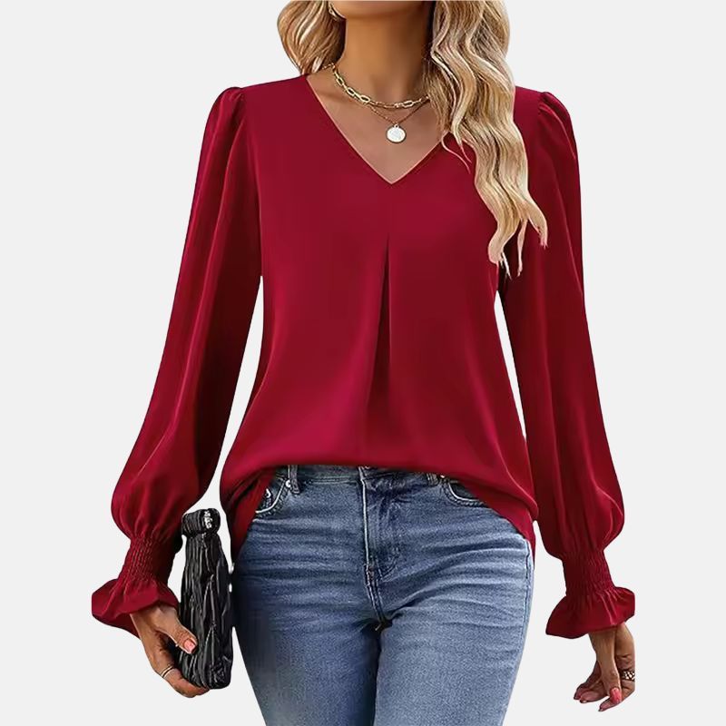 Calla™ Chiffon Flare Blouse