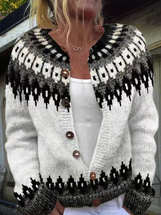 Astrid – Vintage Gebreid Vest