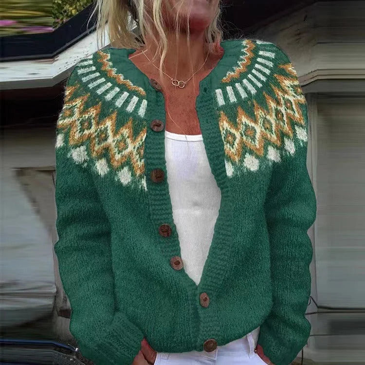 Daniëlle – Vintage Gebreid Vest