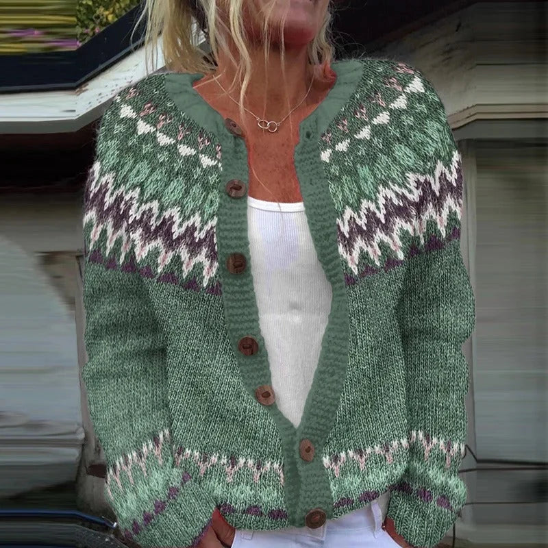 Esther – Vintage Gebreid Vest
