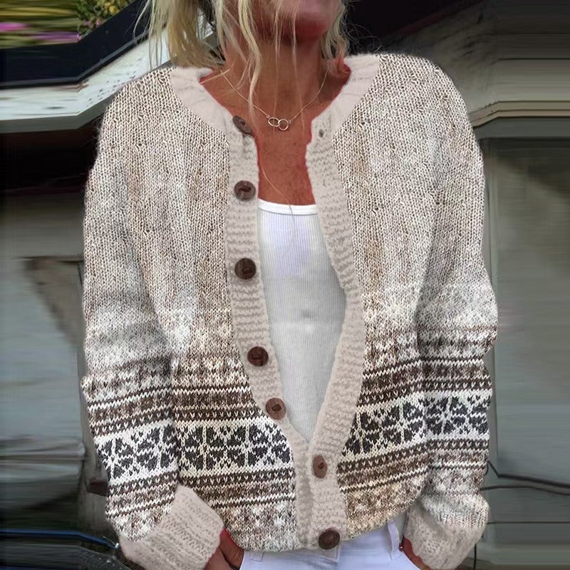 Femke – Vintage Gebreid Vest