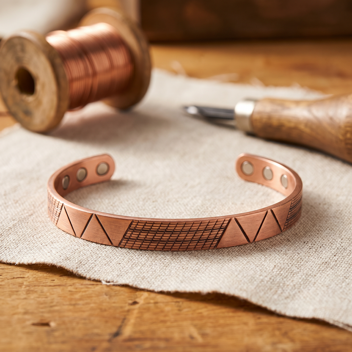 koperen armband levenspad