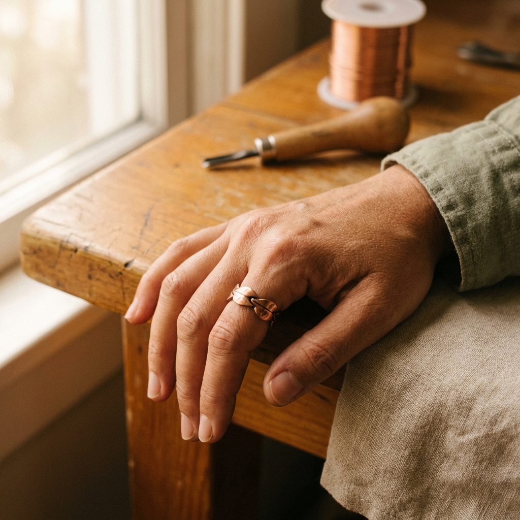 Koperen ring Liaison