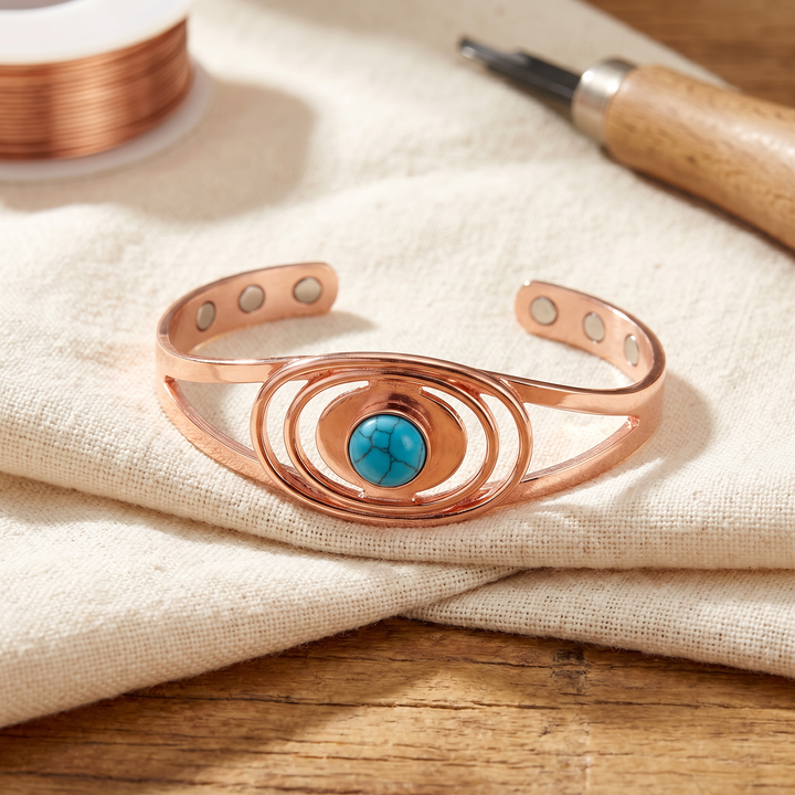 Koperarmband Lagune